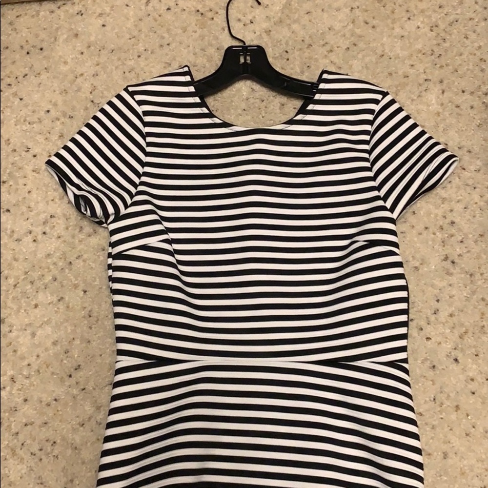 Topshop striped dress